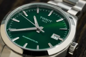 Tissot Gentleman 38mm cadran verde