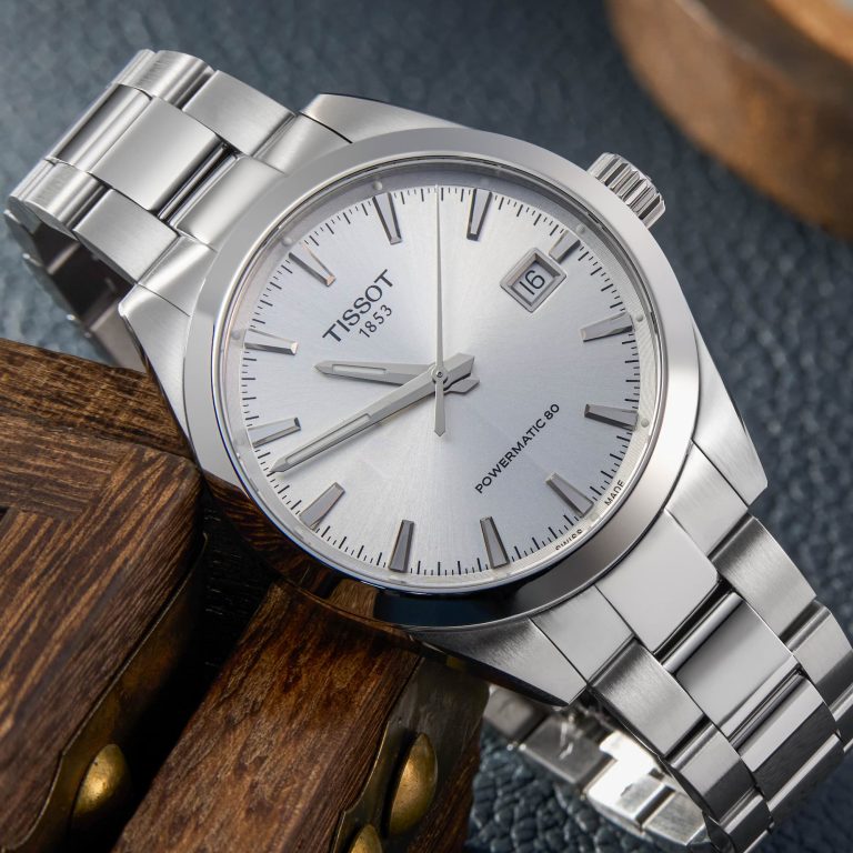 Tissot Gentleman 38mm cadran argintiu