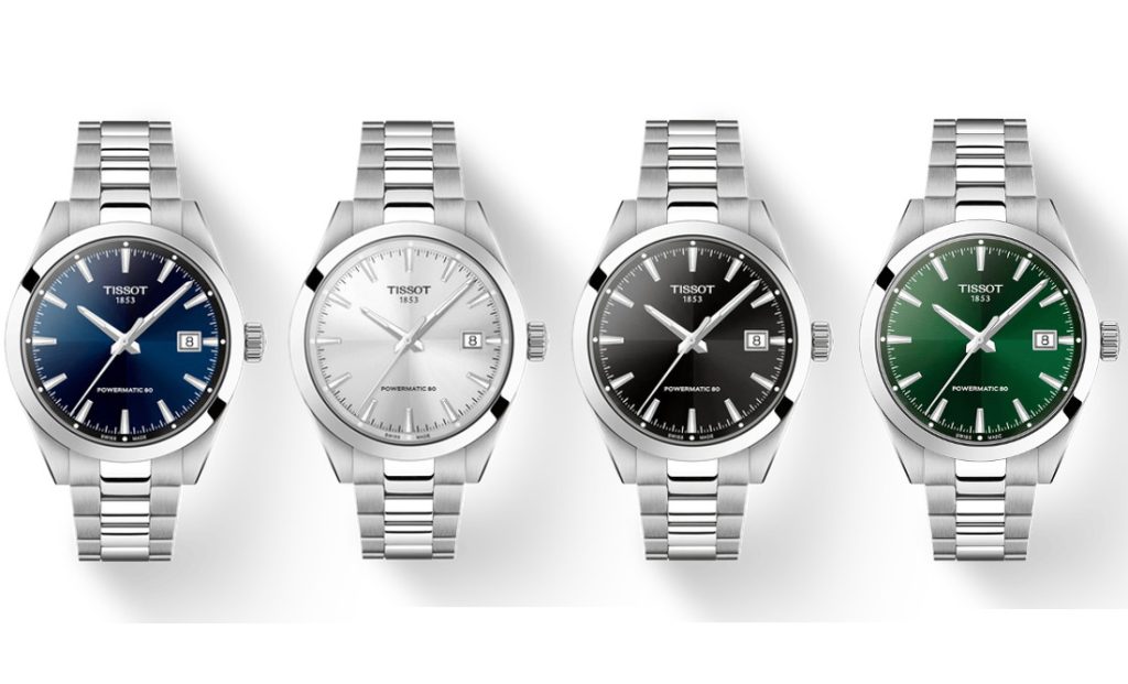 Tissot Gentleman 38mm cadran sunray