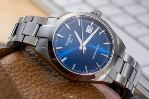 Tissot Gentleman 38mm cadran albastru brațară
