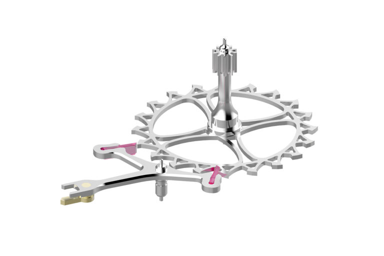 Detalii Rolex chroenergy escapament