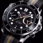 Cadran Seamaster Diver 300M Chronograph 007 First Light