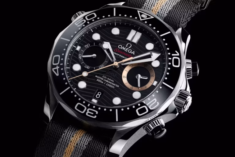 Cadran Seamaster Diver 300M Chronograph 007 First Light