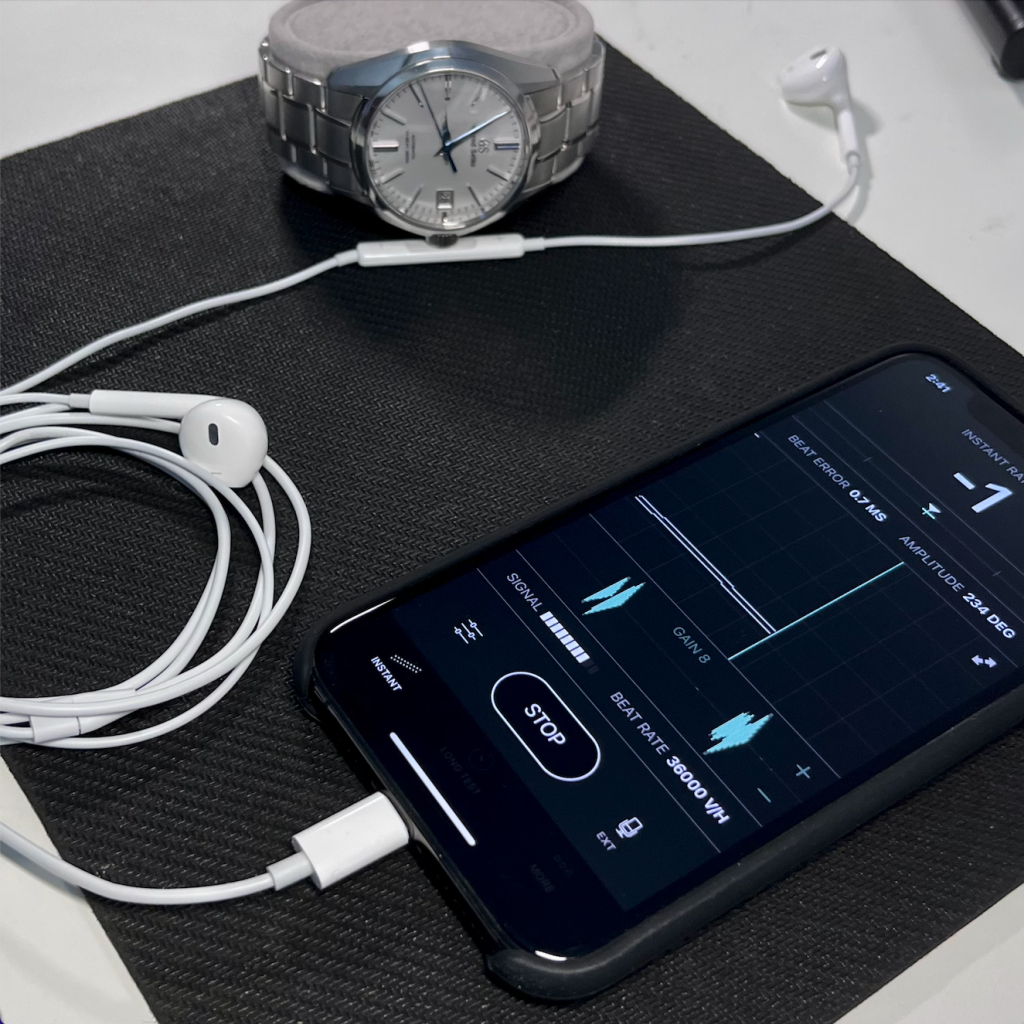 Aplicatie timegrapher pe telefon
