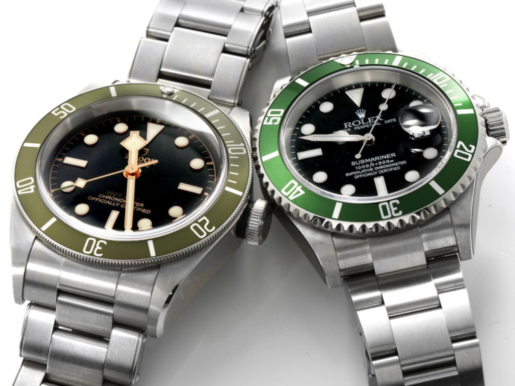 Tudor Black Bay Rolex Submariner
