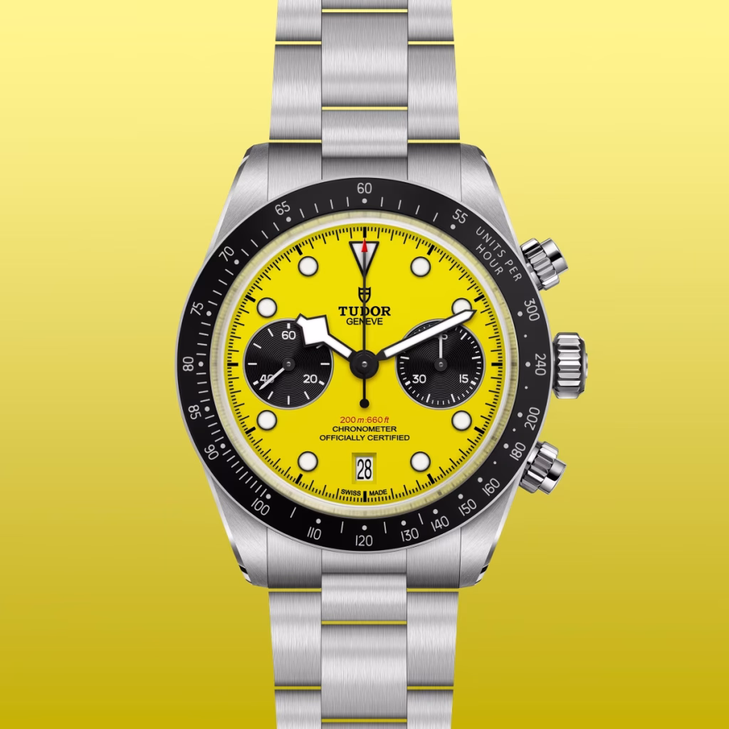 Ceas Tudor Black Bay Chrono 39mm galben