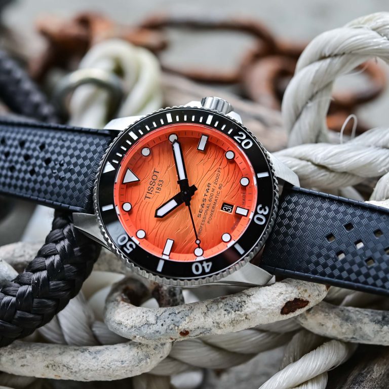 Tissot Seastar 2000 Professional 44mm cadran portocaliu
