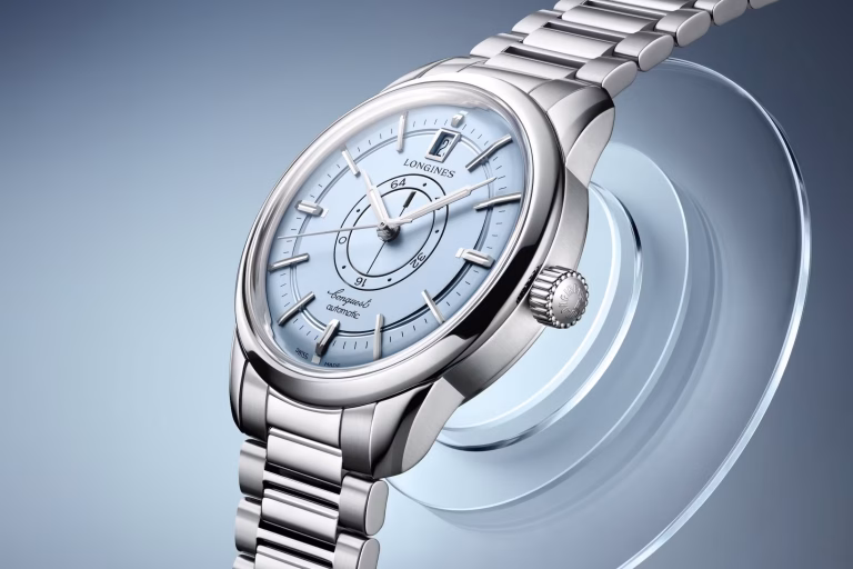 Longines Conquest Heritage Central Power Reserve bratara inox
