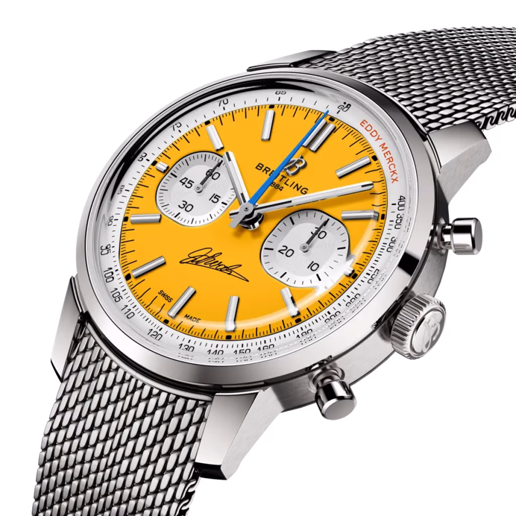 Top Time B01 Chronograph 41 Eddy Merckx Bratara mesh