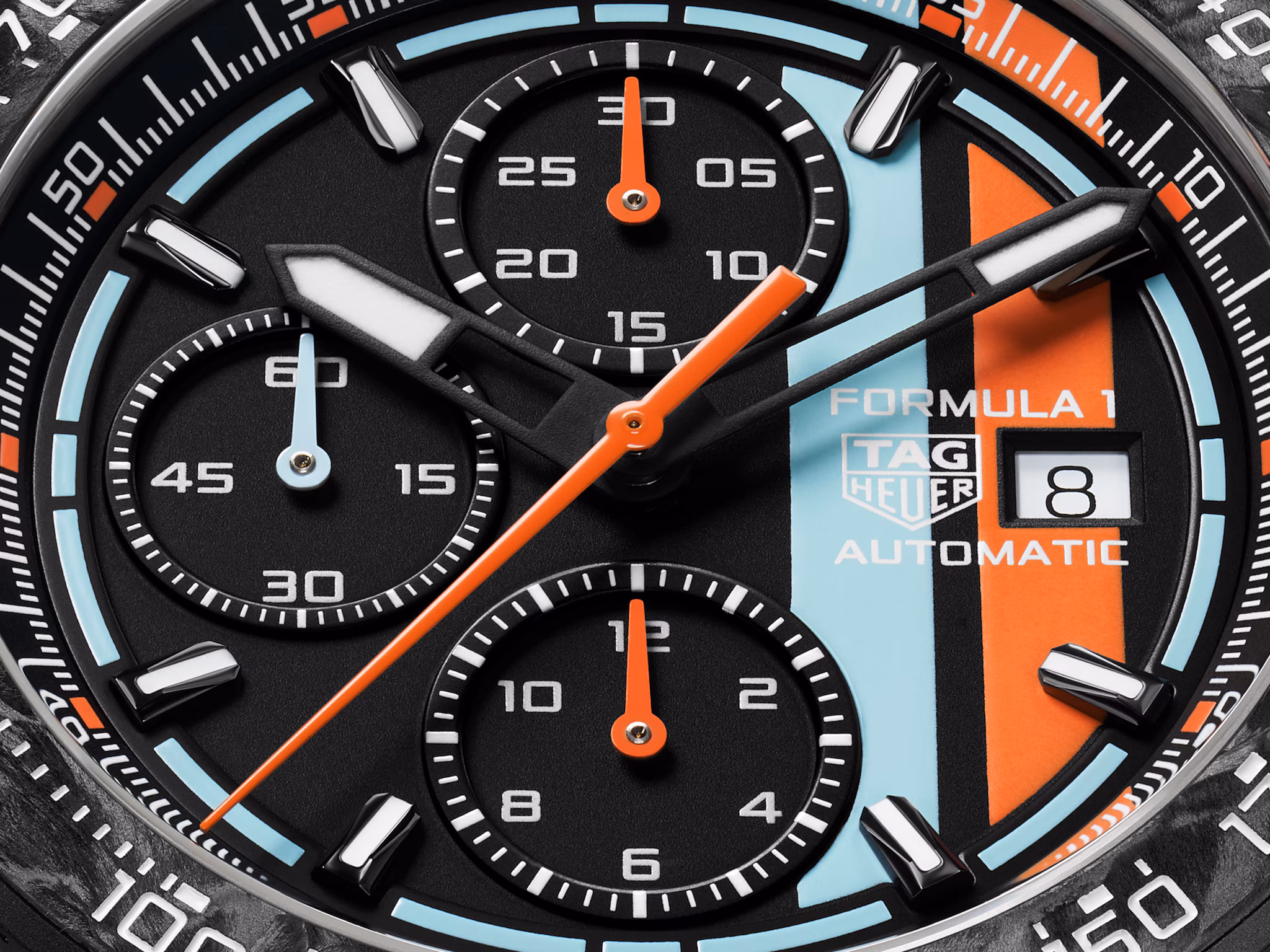 TAG Heuer Formula 1 Automatic Chronograph × Gulf: albastrul și portocaliul care nu îmbătrânesc niciodată