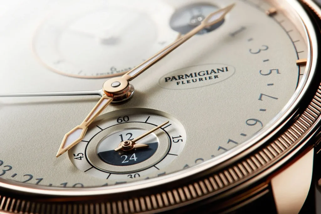 Cadran ceas Parmigiani Dual time